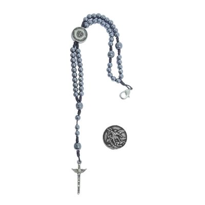 Pulseira Terço Hematita São Miguel – 22 cm – 11838