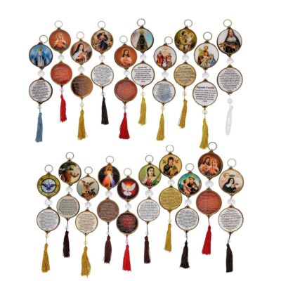 Adorno MDF Duplo Frente – Santos Variados – 10161