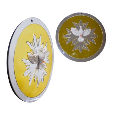 Mandala Espelhada de Parede Espírito Santo M 30×30 cm -14300