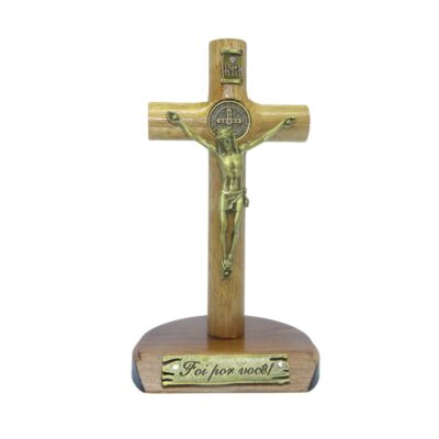 Crucifixo de Mesa e Parede Foi Por Você 12 cm – 12030