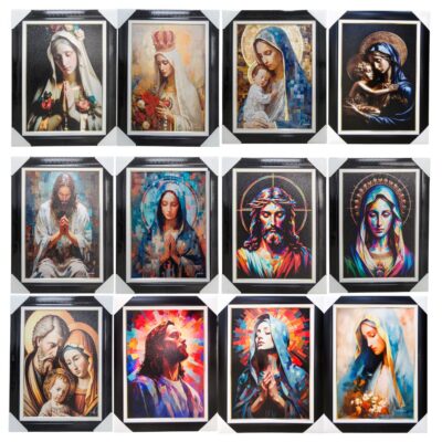 Quadros Linha Luxo Molduras Preta 50x70cm – 2997