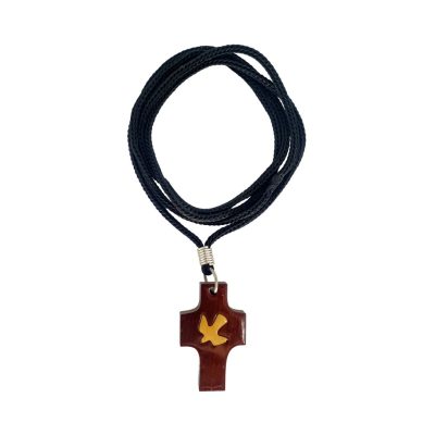 Cordão Cruz Madeira Espírito Santo – 3184