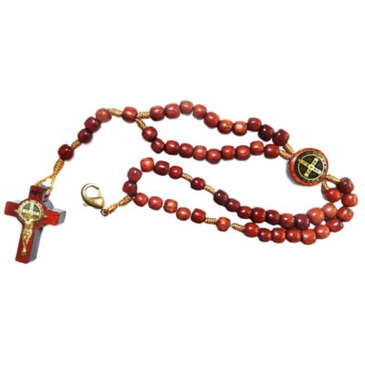 Pulseira Terço Madeira São Bento – 3180