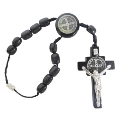 Dezena de Madeira para Carro São Bento Cruz 22 cm- 5092