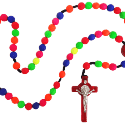 Terço N. Sr.ª Aparecida Colorido – 9859