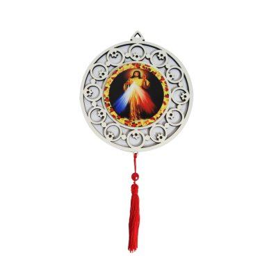 Mandala de MDF com Imagens Diversas – 16x14cm – 10030