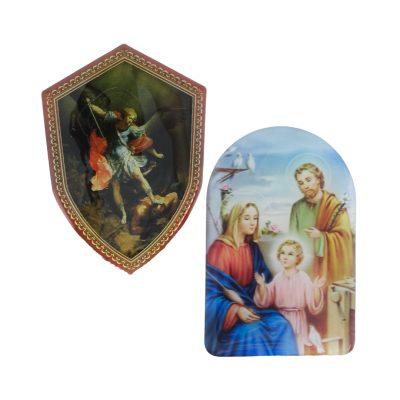 Adesivo Resinado Santos Diversos – 8×5,5cm – 9468