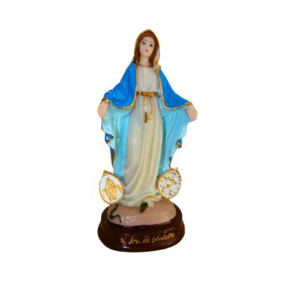 Imagem de Resina Nossa Senhora das Graças com Medalha 15 cm – 2927