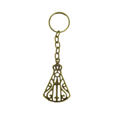 Chaveiro Ouro Velho Nossa Senhora Aparecida 10 cm -12988