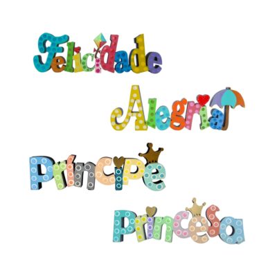 Placas MDF Diversas  Coloridas 21,5 cm -14264