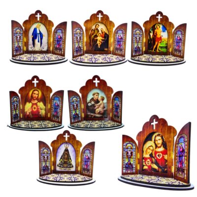 Capela Portuguesa MDF 12×12 cm – 9504