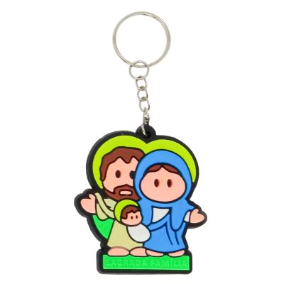 Chaveiro Infantil Sagrada Família Emborrachado – 6394