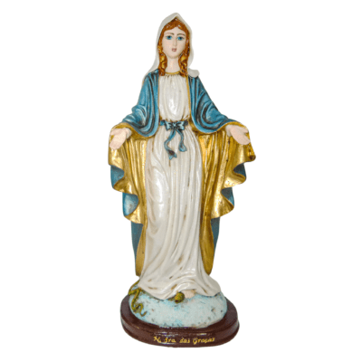 Imagem em Resina Luxo Nossa Senhora das Graças 20 cm-12965