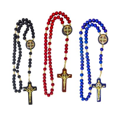 Terço de São Bento Contas em Plástico – 9765